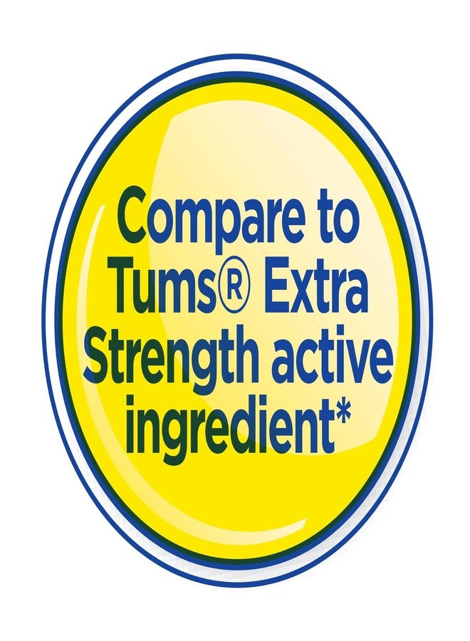 Create and Bundle Antacid Chewable Tablets, 750 mg, Wintergreen Flavor, Calcium Enriched, Peppermint, 96 Ct (Pack of 03) Total 288ct - Image 4